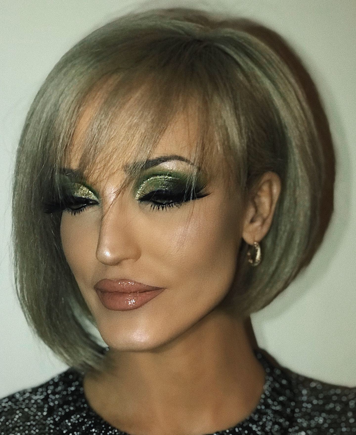 Зеленый смоки в Американском стиле